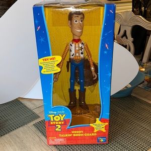 LAST CHANCE*Vintage NEW in Box! TOY STORY 2 Woody Talkin Room Guard